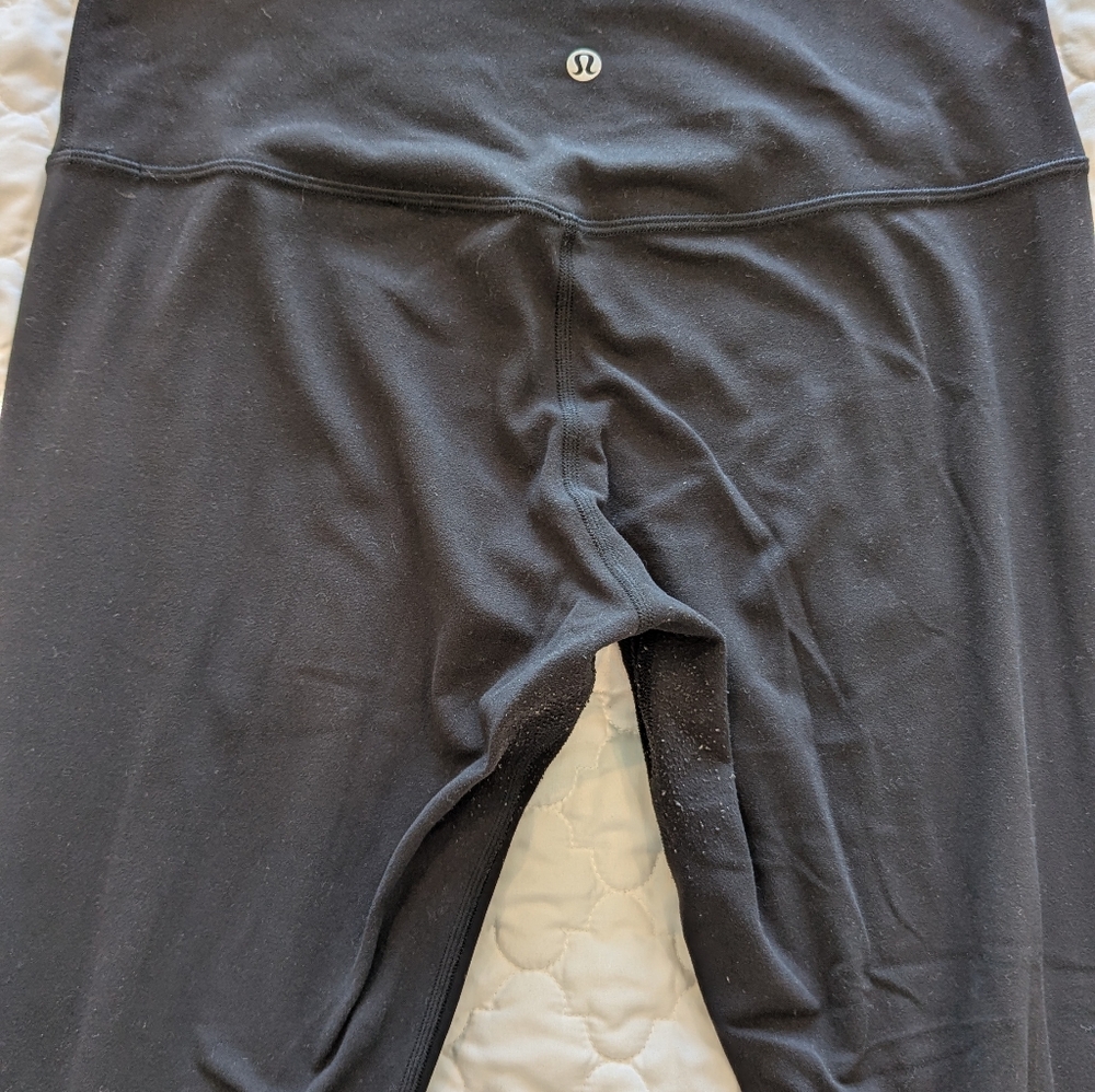 Lululemon Align 23 inch leggings, black, size 10